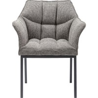 Chair with Armrest Thinktank Grey